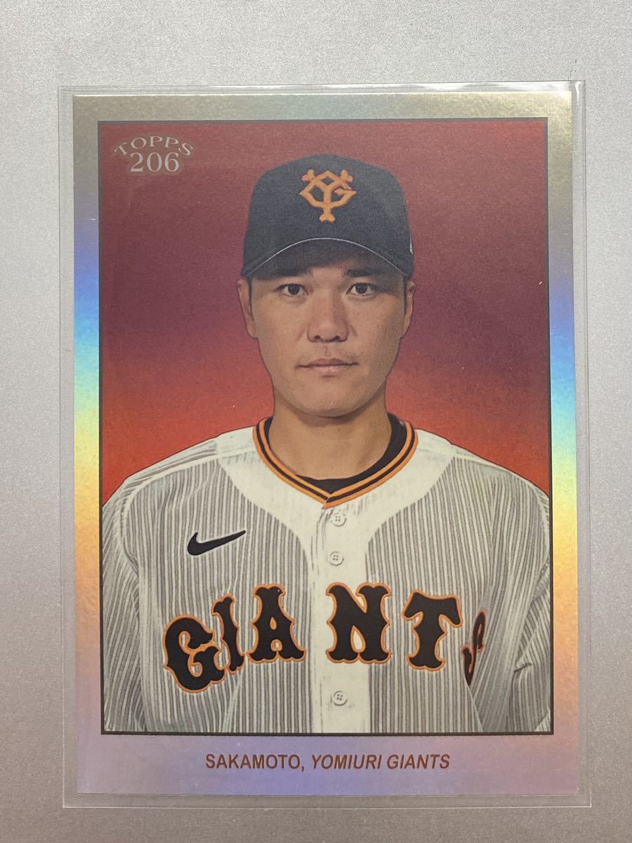 99枚限定! 坂本勇人 2023 Topps NPB 206 ホロパラレル版 読売