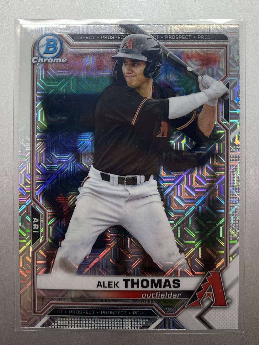 RC！ Mojo！ Alex Thomas 2021 Topps Bowman Mega box アリゾナ・ダイヤモンドバックス_画像1