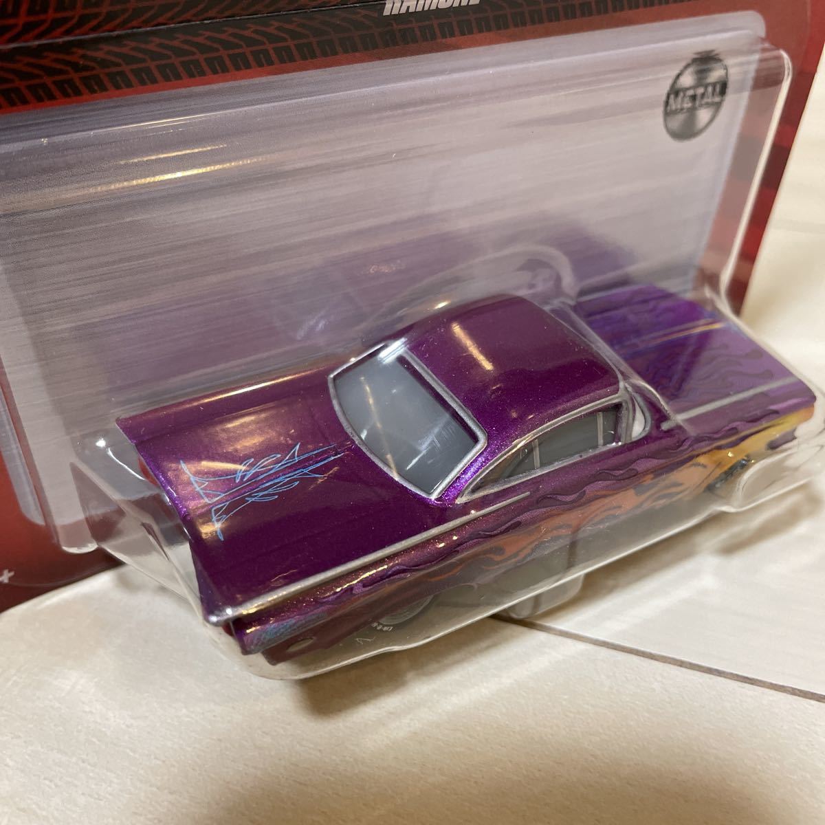 マテル カーズ MATTEL CARS RAMONE パープル　ラモーン 紫色 ミニカー キャラクターカー