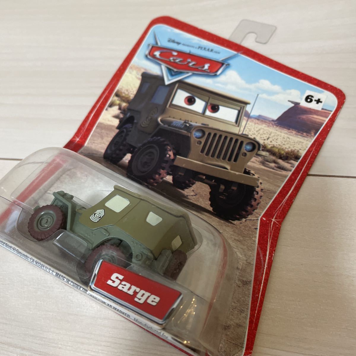 マテル カーズ SARGE サージ MATTEL CARS ミニカー キャラクターカー　砂漠_画像9