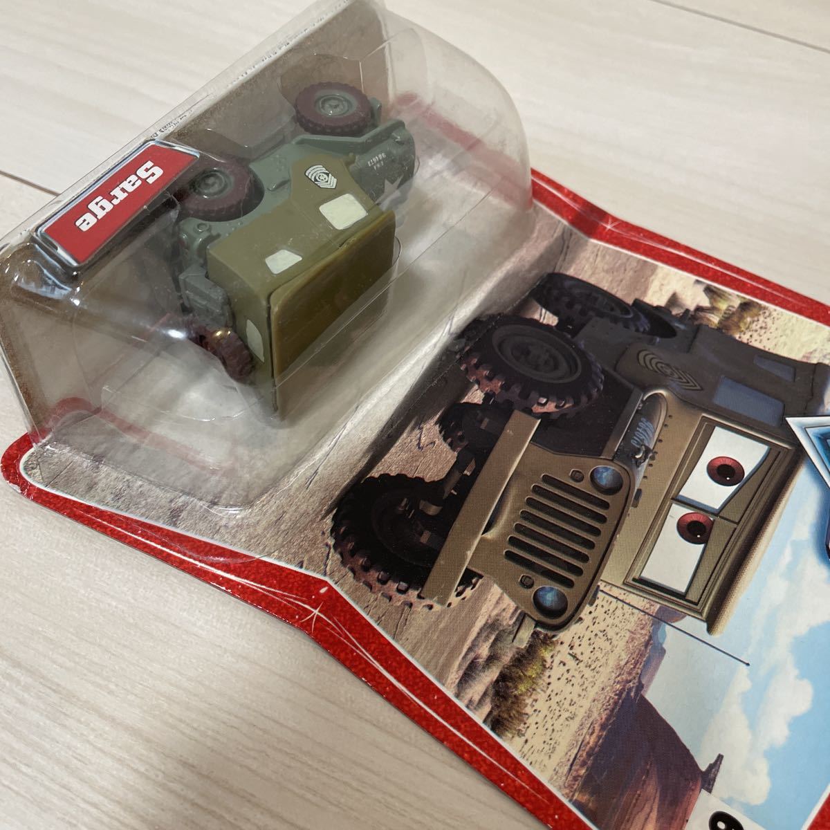 マテル カーズ SARGE サージ MATTEL CARS ミニカー キャラクターカー　砂漠_画像8