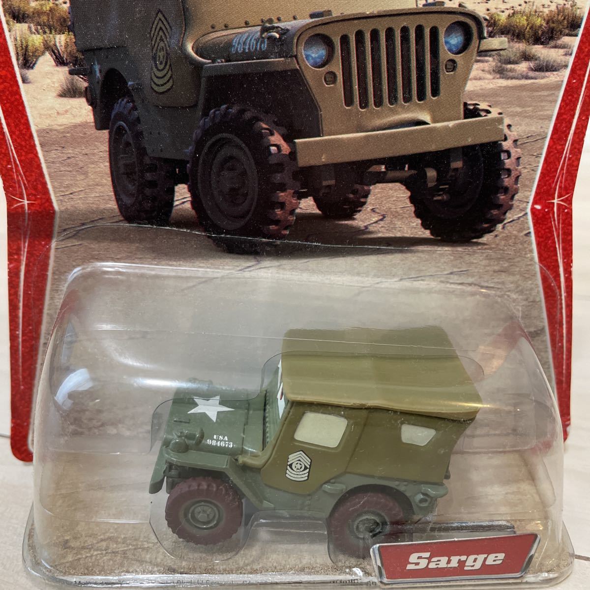 マテル カーズ SARGE サージ MATTEL CARS ミニカー キャラクターカー　砂漠_画像3