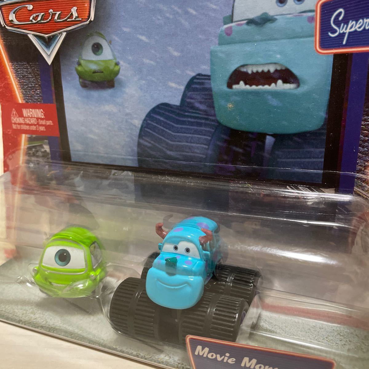 マテル カーズ マイク＆サリー MIKE & SULLEY Movie Moments ムービーモーメント MATTEL CARS モンスターズインク _画像9