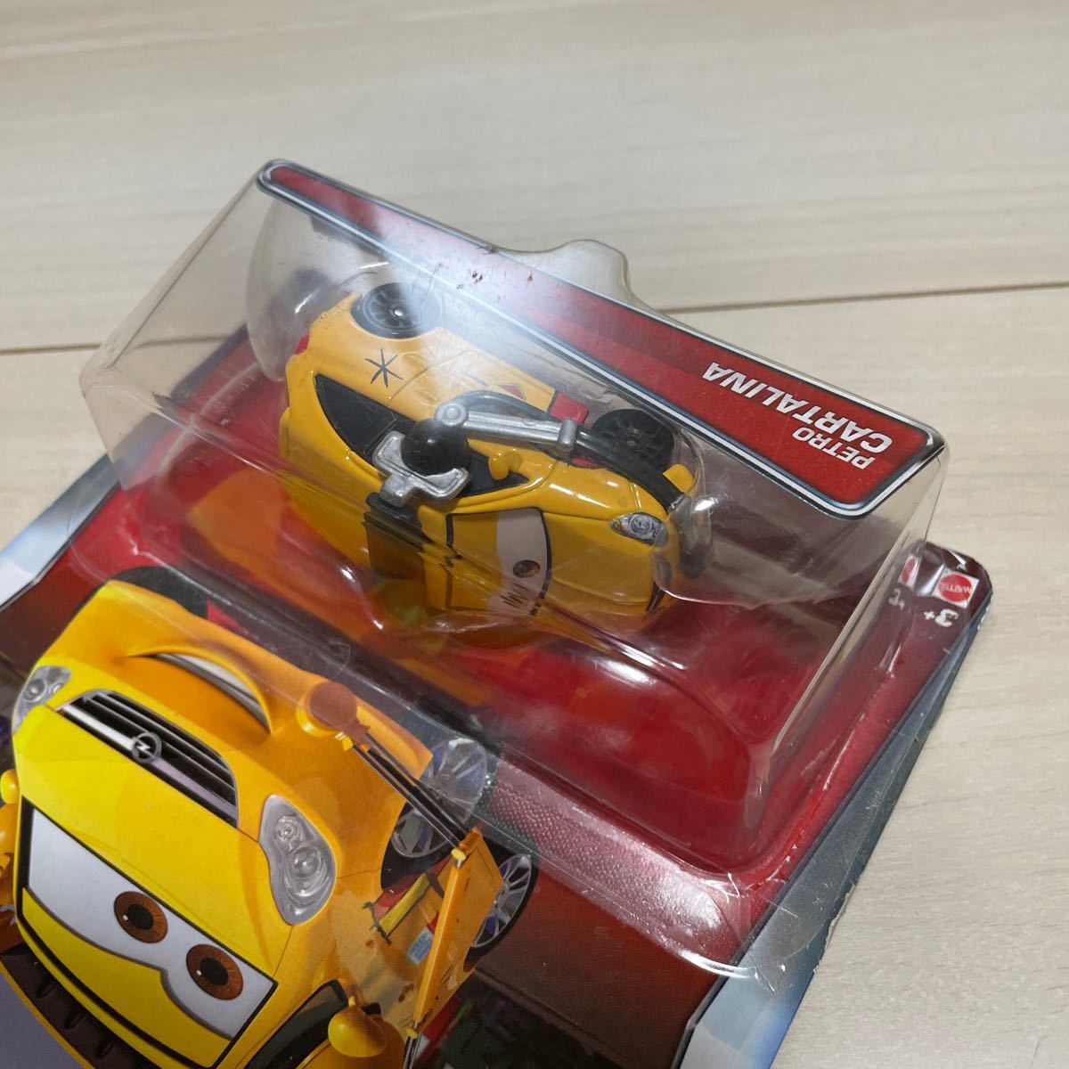 マテル カーズ PETRO CARTALINA ペトロ カトラリーナ MATTEL CARS ミニカー キャラクターカー ミゲル カミーノ チーフ クルー_画像6