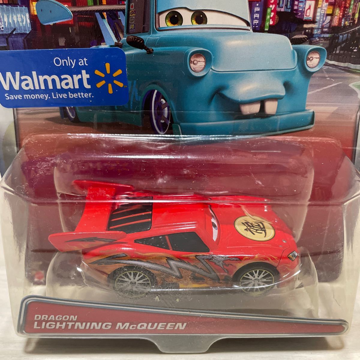  Mattel The Cars MATER DRAGON McQUEEN Dragon lightning Mac .-nLIGHTNING MATTEL CARS minicar Tokyo TOKYO TOON toe n