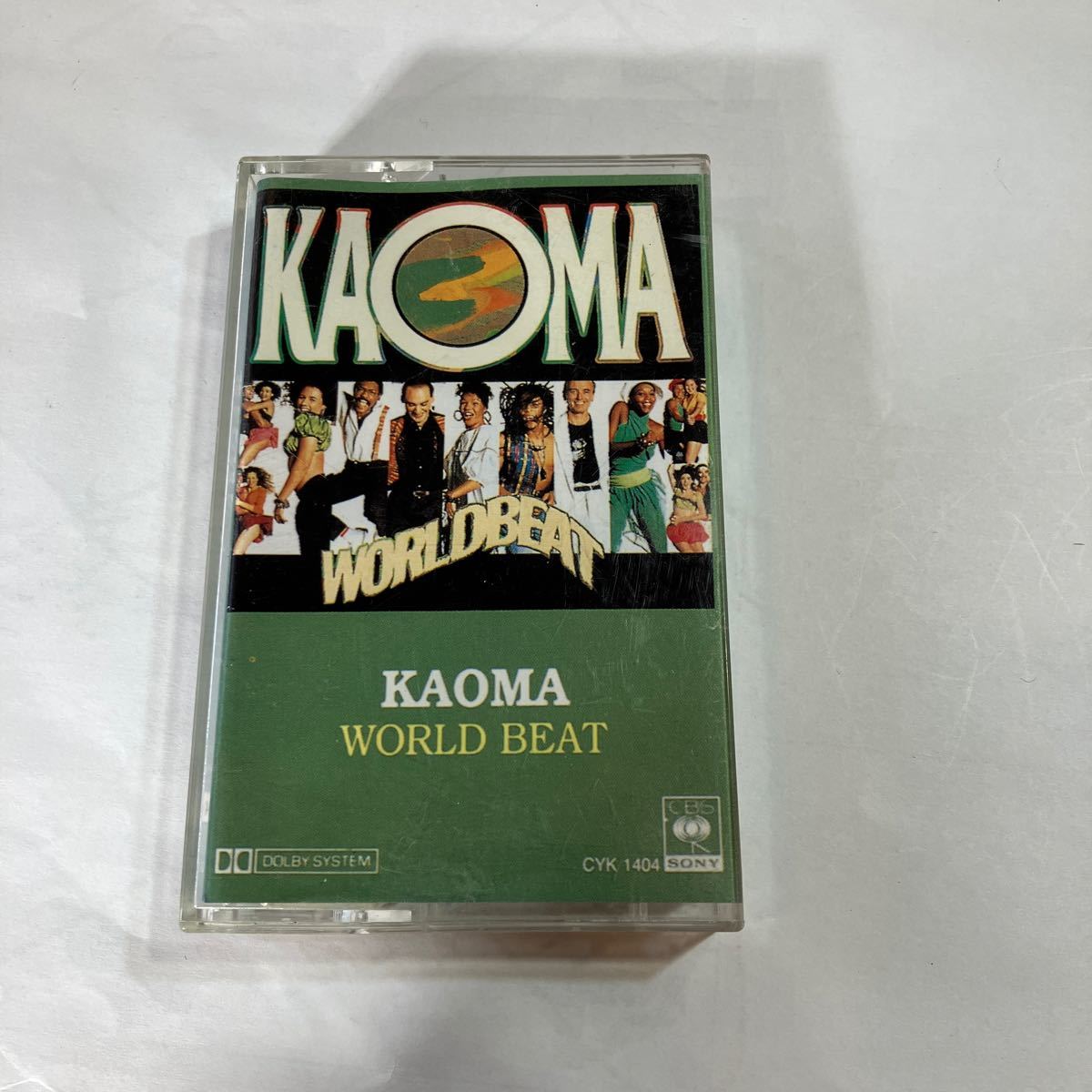 ミュージックカセットテープ　KAOMA / WORLD BEAT 全10曲　美品_画像1