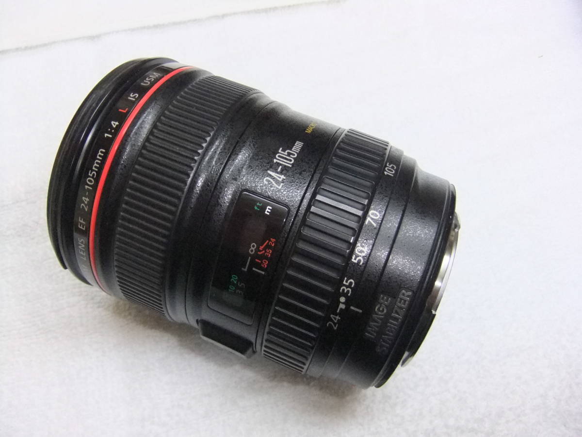 キヤノン CANON EF 24-105mm F4 L IS USM フィルター,フード,ケース付 AF動作確認済 カビ,クモリなし_画像10