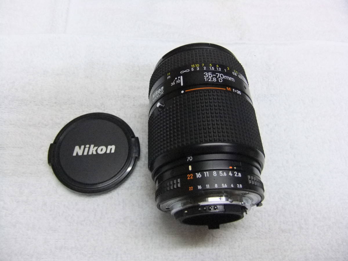 ニコン Nikon AF Zoom-NIKKOR 35-70mm F2.8D キャップ付 わけあり AF動作確認済_画像1