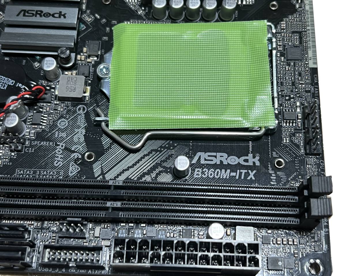 【中古動作品 】ASRock B360M-ITX LGA1151 BIOSのみ確認済み MiniITX_画像2