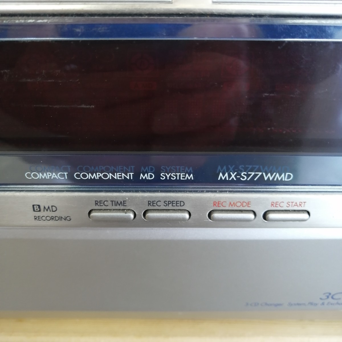 Victor Victor MX-S77WMD 2MD 3CD changer player speaker junk 