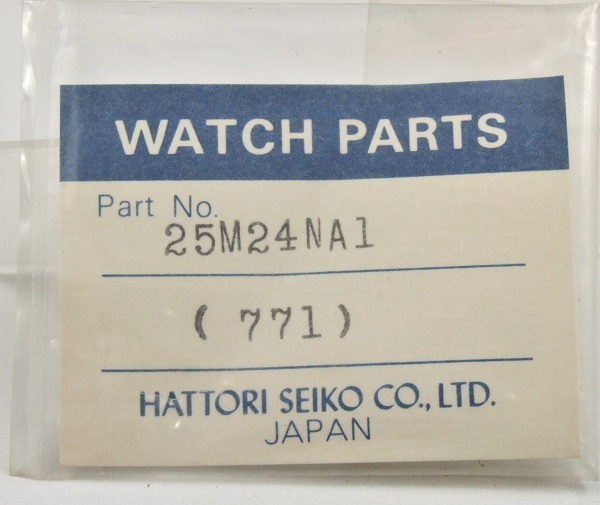 ◆ 超稀少品！★ セイコー SEIKO ◆ Y520-0020・Y150-0A30 他 ■ 純正部品 ☆ 25M24NF1（771F) ◆ 竜頭（金色）◆_画像1