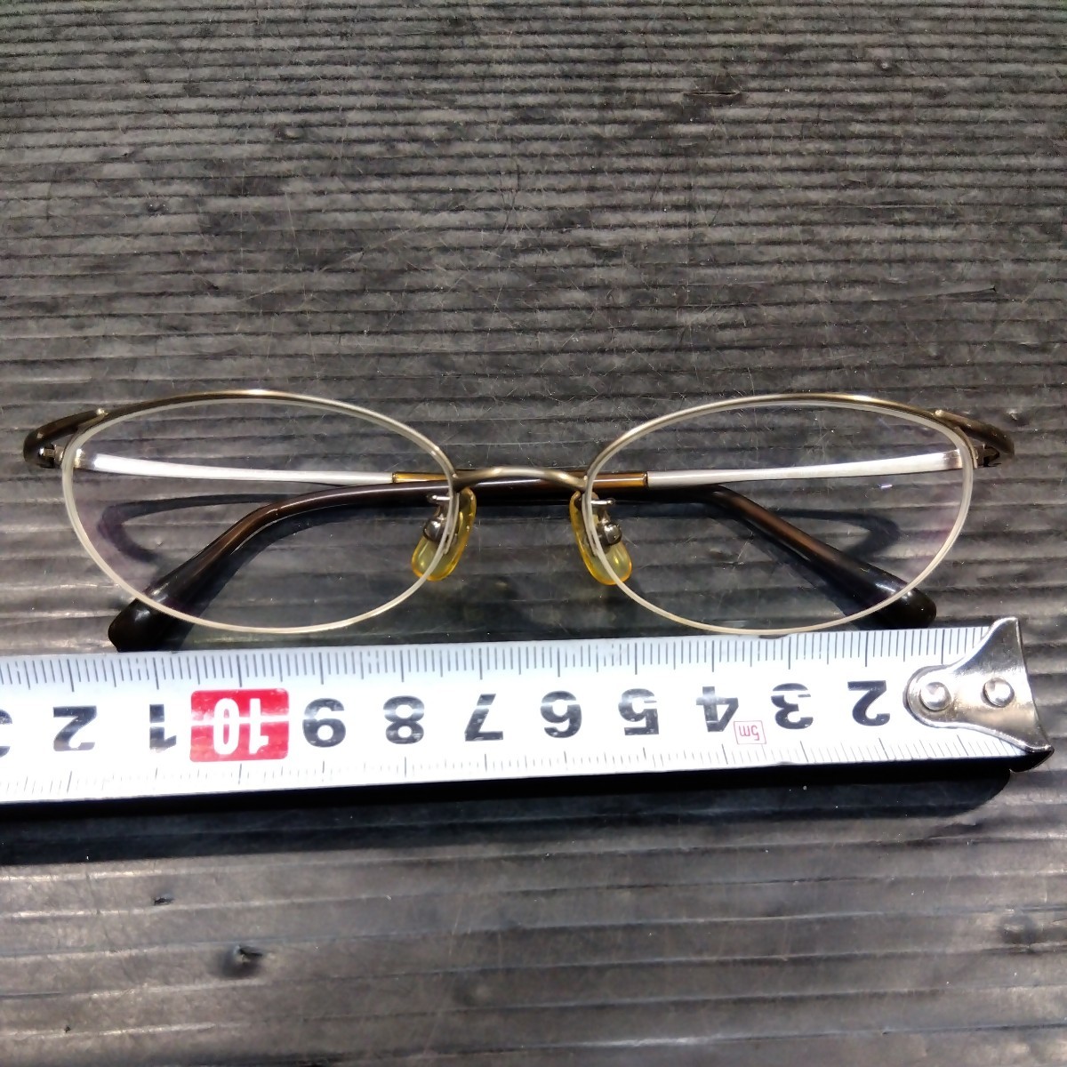 ケース付 メガネ 眼鏡 フレーム Ray-Ban レイバン 日本製 RB8520 1019 51□17 135_画像7