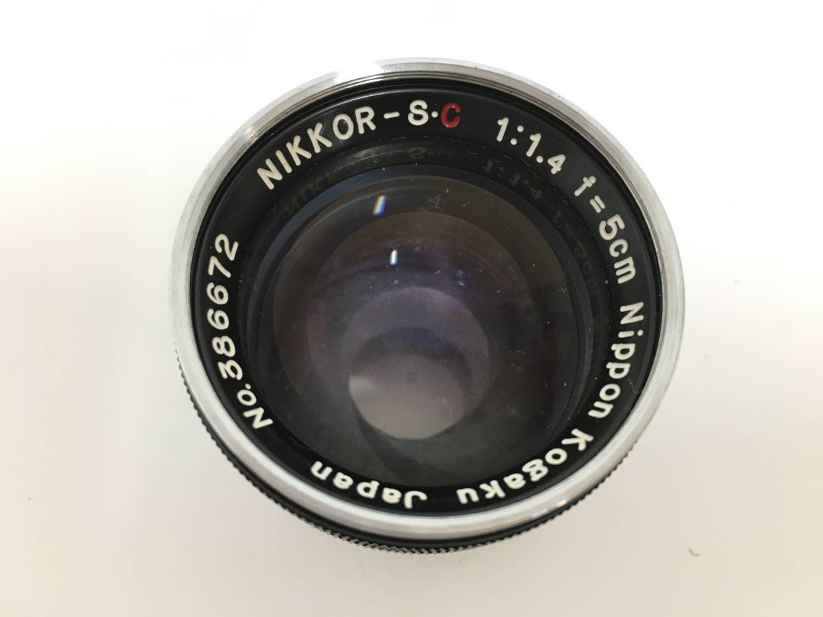 ★ Nikon S2 + NIKKOR-S・C 1:1.4 f=5cm ★ ニコン レンジファインダーカメラ_画像9