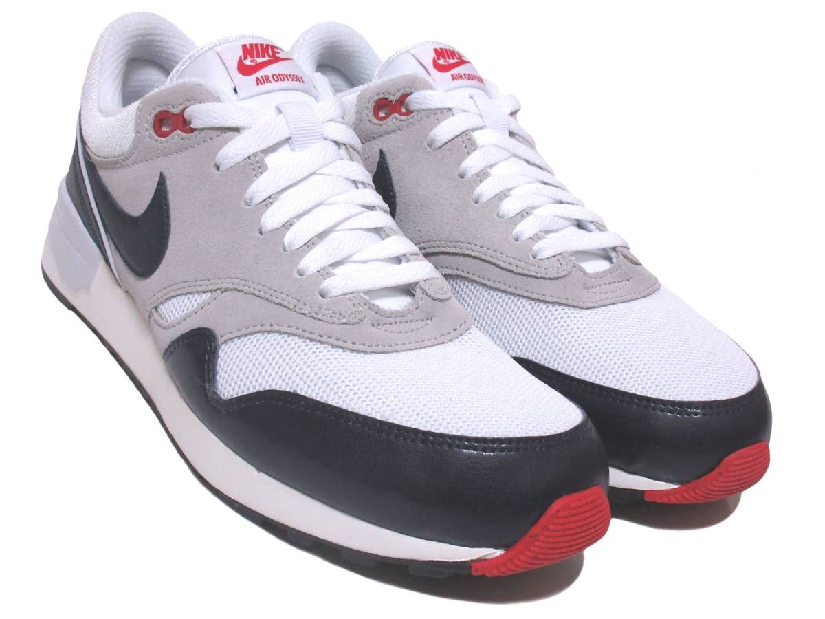 ☆NIKE AIR ODYSSEY 白/紺/灰 27.5cm ナイキ エア オデッセイ ホワイト/ネイビー 652989-104_画像1