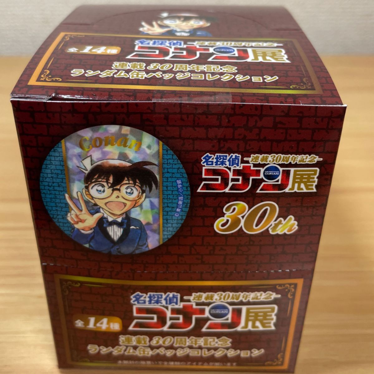 未開封 名探偵コナン コナン展 ランダム缶バッジコレクション box