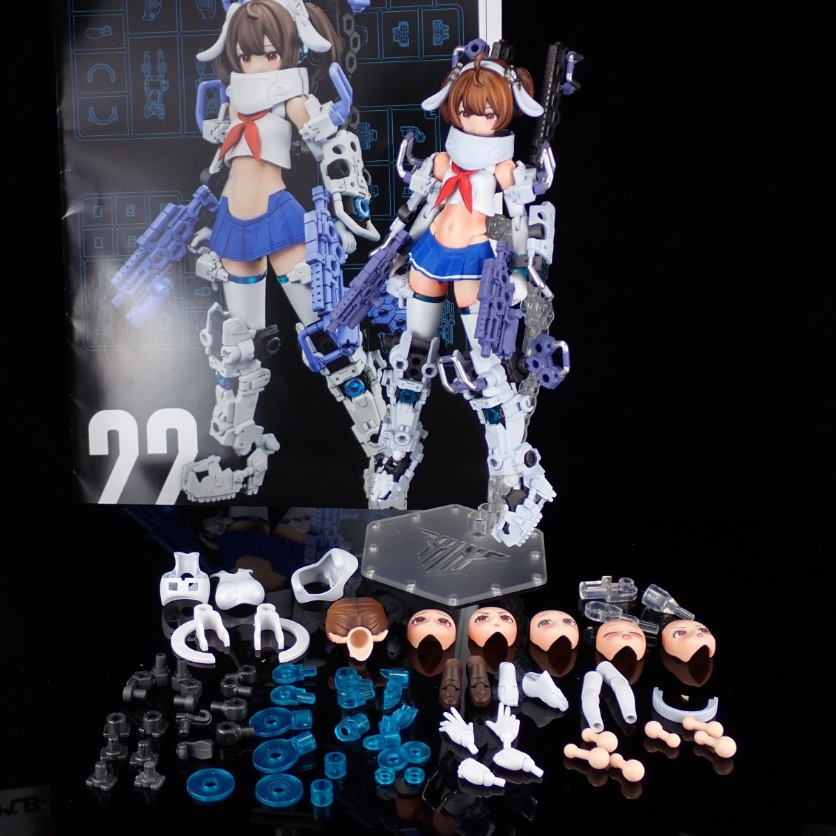 メガミデバイス バスタードール ガンナー 塗装済み改修完成品 メガミデバイス バスタードール ガンナー 塗装済み改修完成品