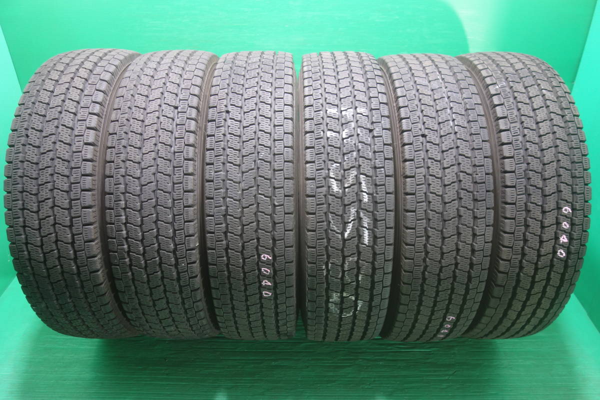 L491-19 送料無料 205/85R16 117/115L スタッドレスタイヤ LT 6本セット YOKOHAMA ice GUARD iG91 7分山 2019年製 ライトトラック 4t_画像1