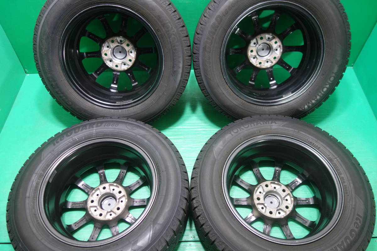 L580-21 送料無料 195/65R15 スタッドレス 4本セット YOKOHAMA iG60 8分山 溝たっぷり ノア ヴォクシー ステップワゴン アクセラ アテンザ_画像8