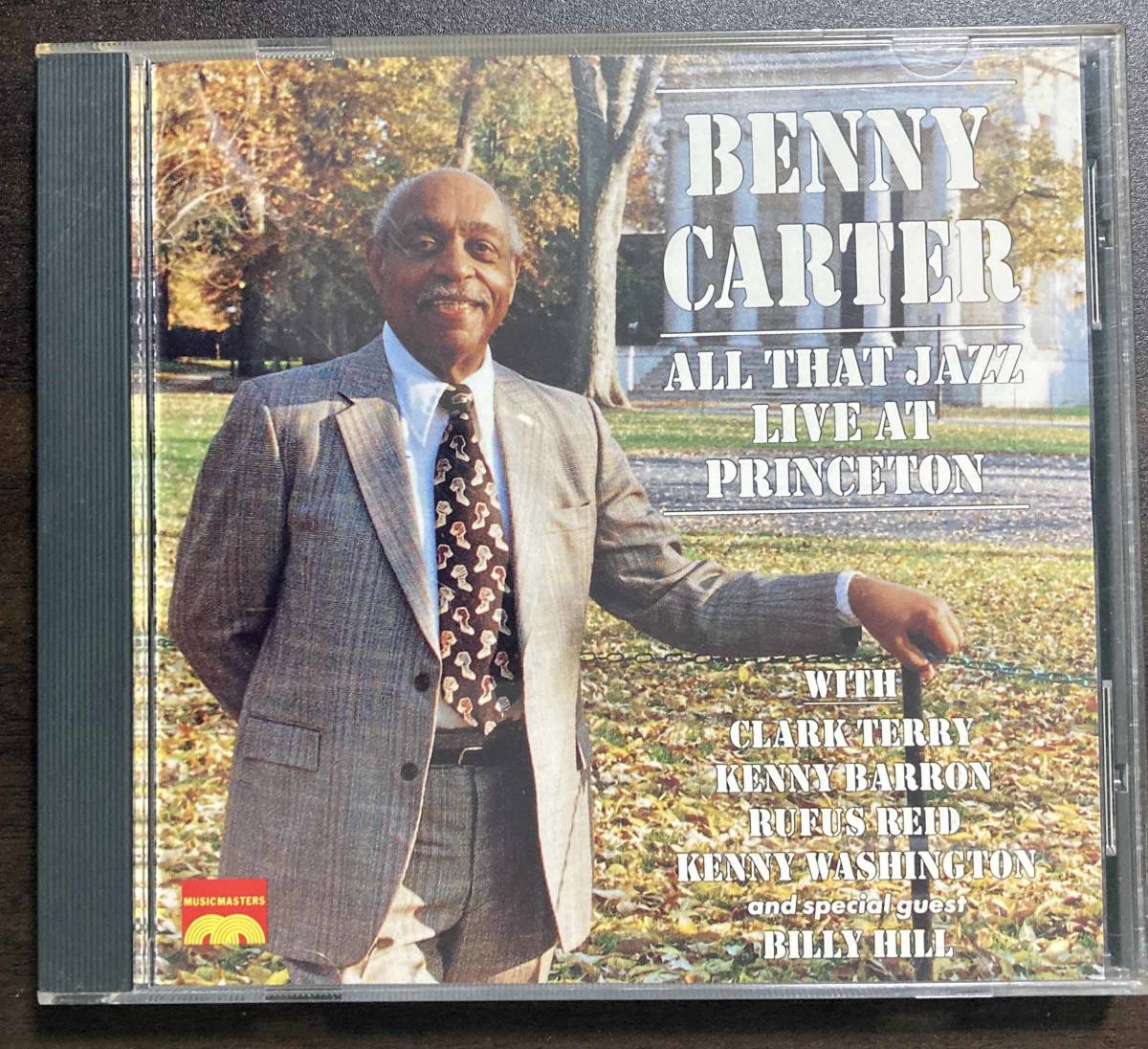 Benny Carter / All That Jazz - Live at Princeton 中古CD　輸入盤_画像2