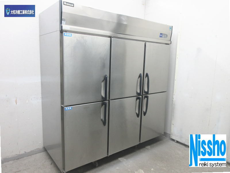■ダイワ縦型冷凍冷蔵庫・623S2-EC・16年製・3相200V・W1800×D800mm・中古・厨房専門店!!【大阪発!!営業所止め】(4i106b)