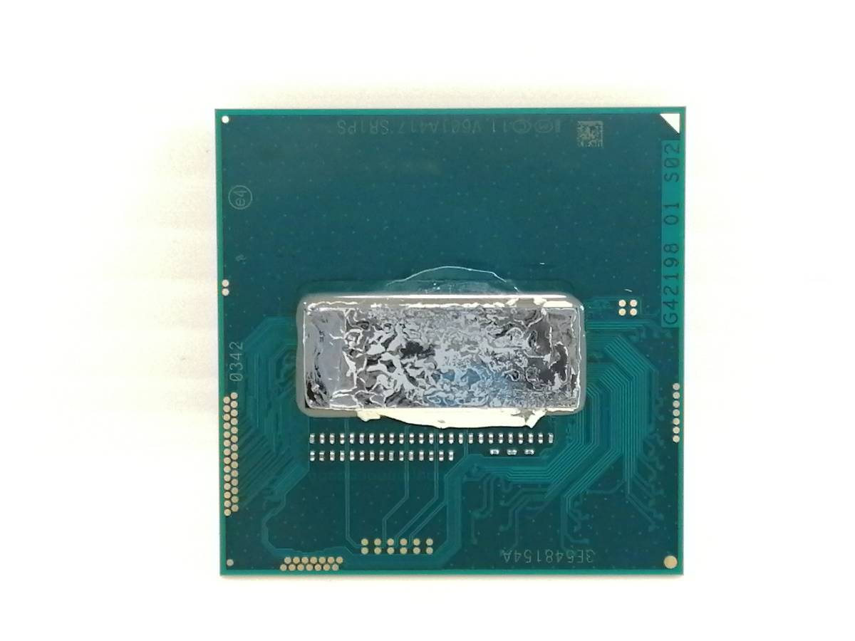 A851◇◆中古 intel Core i7-4712MQ CPUの画像1