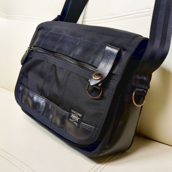 定価34,100円 ポーター ヒート ショルダーバッグ 703-06974 吉田カバン メンズ PORTER HEAT SHOULDER BAG_画像2