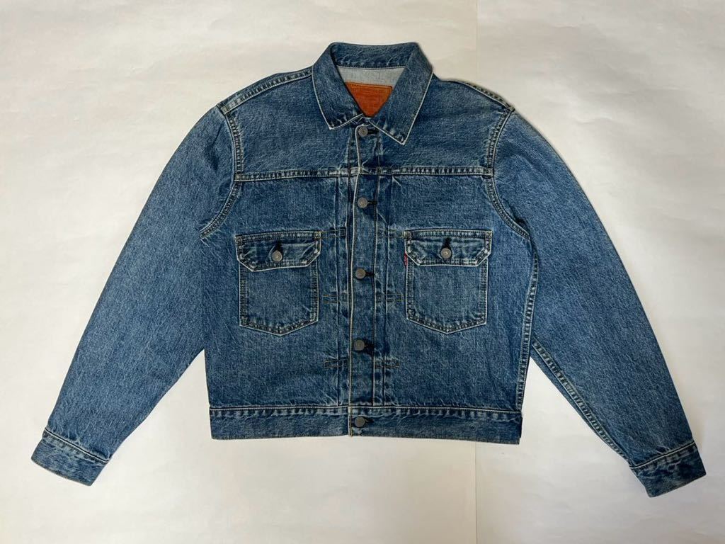 90s 90年代 Levi's リーバイス 71507 復刻2ndモデル デニムジャケット ヴィンテージ サイズ40 日本製の画像1