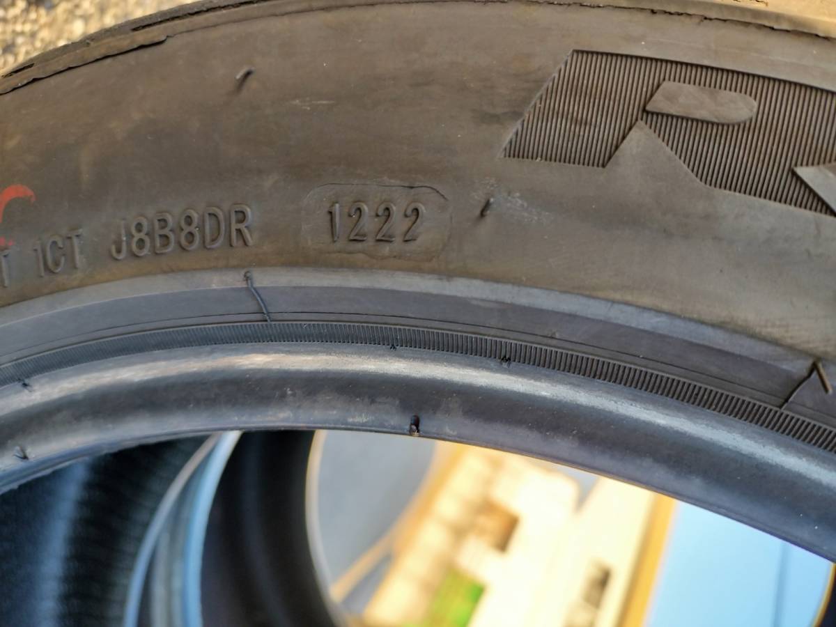 シバタイヤ TW280 225/45R17 中古2本②_2022年12週