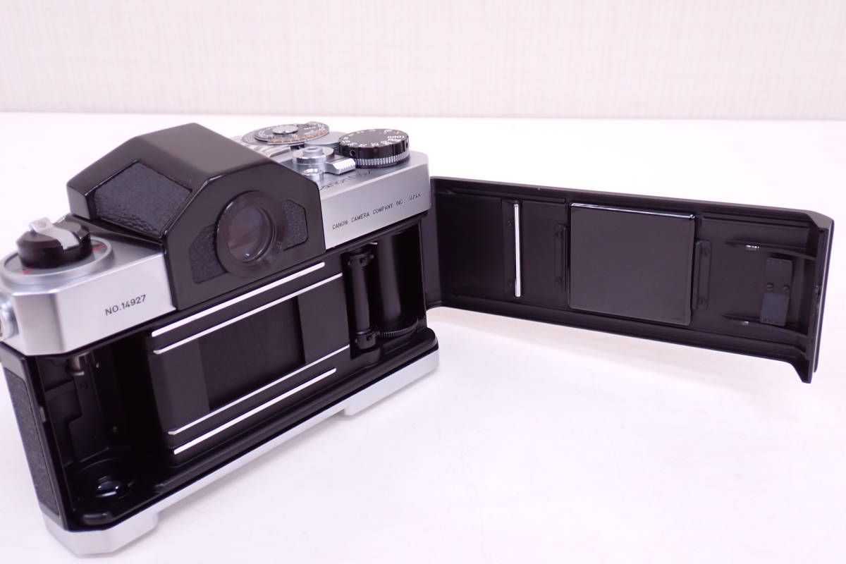 1円~ CANON キャノン フィルムカメラ Canonflex No.14927 レンズ SUPER-CANOMATIC LENS R 50mm f:1.8 一眼レフ G01071T_画像6