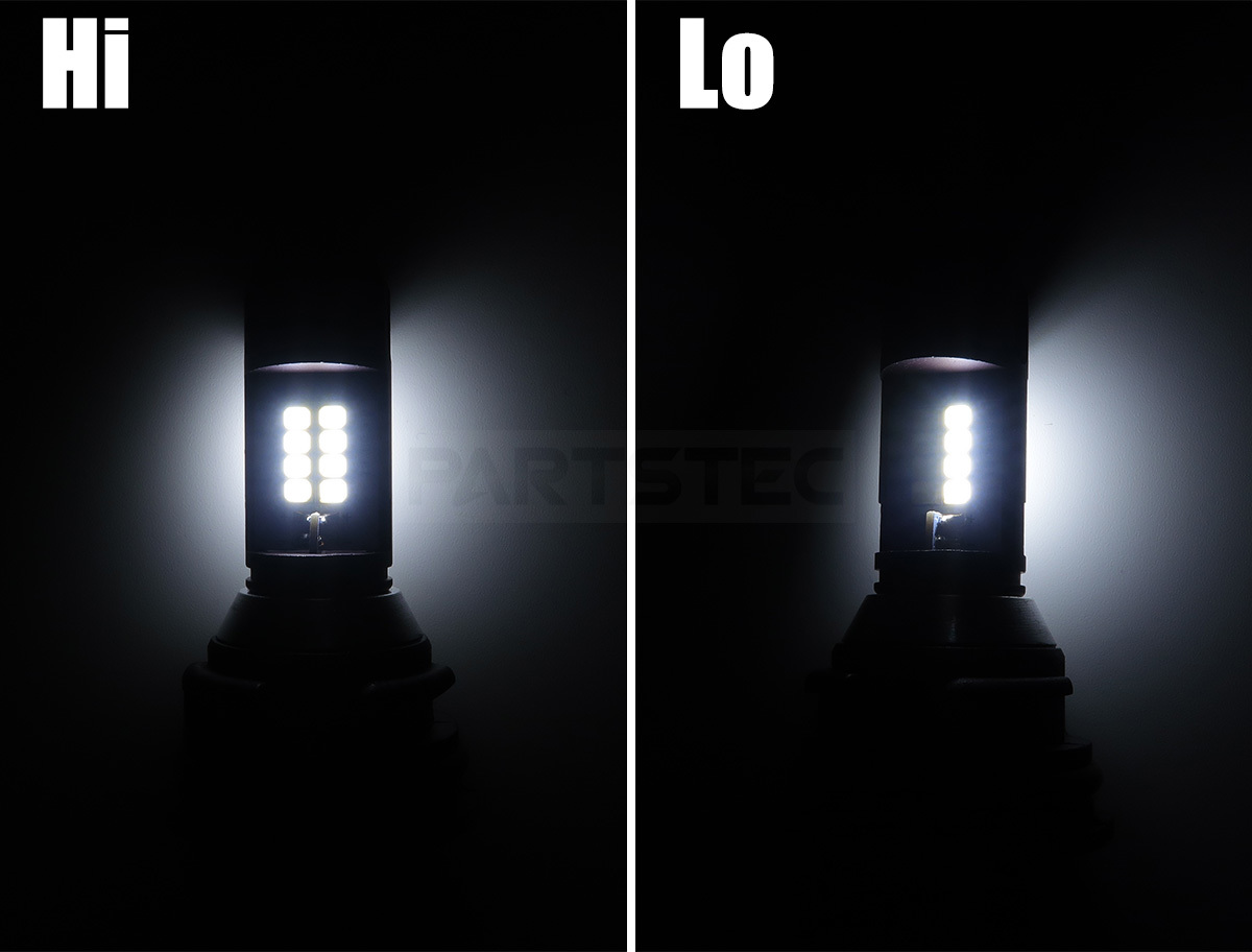 HS5 バイク LED ヘッドライト バルブ Hi/Low 切替 1個 ホワイト 白 AC/DC 9-18V 21W 42W ホンダ リード110 JF19/ 146-29 N-2_画像8