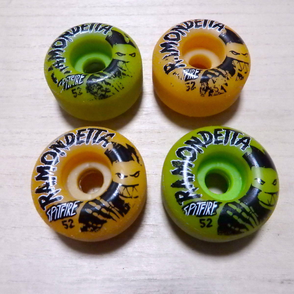 ** postage nationwide equal 410 jpy * use frequency little!**Spitfire *RAMONDETTA~ 101DURO*52mm** regular goods *** anonymity delivery **