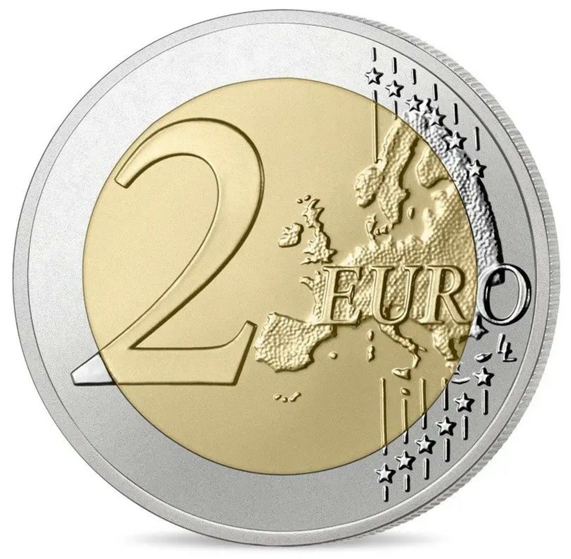 2023 フランス パリ2024 オリンピック開催記念 ブリスターパック入り 2ユーロ 硬貨の5色セット