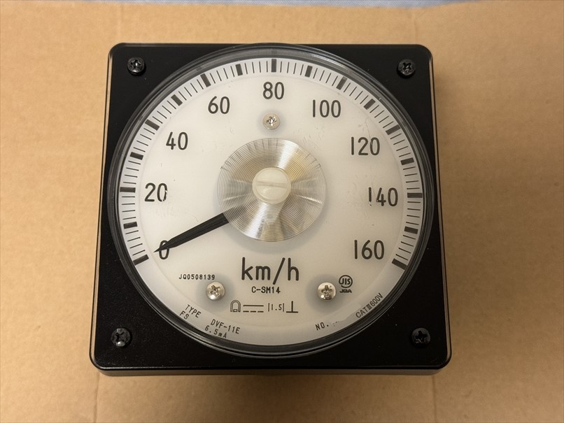 東洋計器 速度計 DVF-11 0-160km/h 【2】_画像1