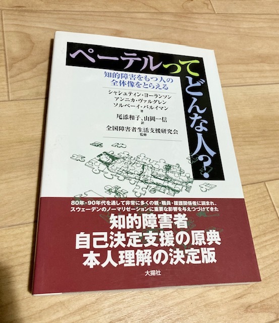 ★即決★送料111円～★ ペーテルってどんな人? 知的障害をもつ人の全体像をとらえる_画像1