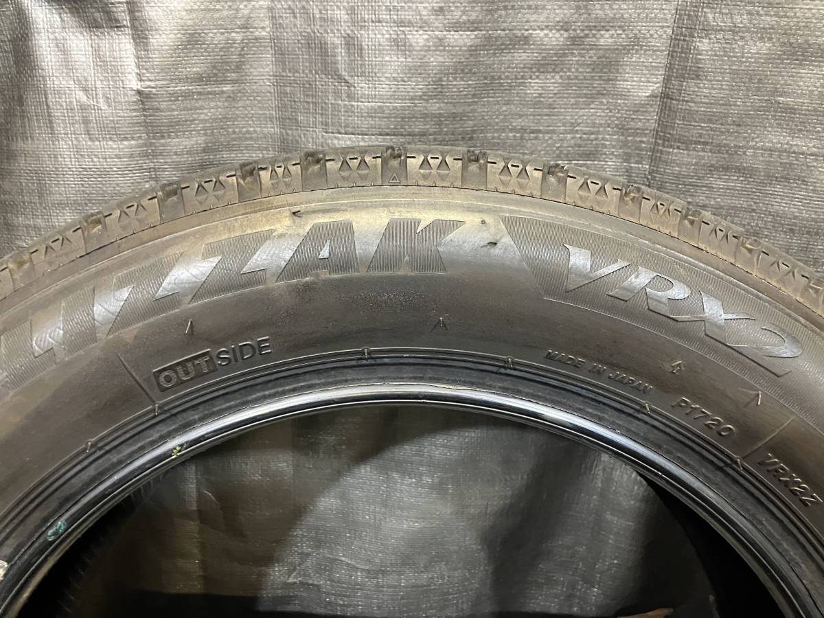 バリ溝 ブリヂストン 155/65R14 BLIZZAK VRX2 4本セット スタッドレス 19年製 155/65-14 安心のブリヂストン！_画像9