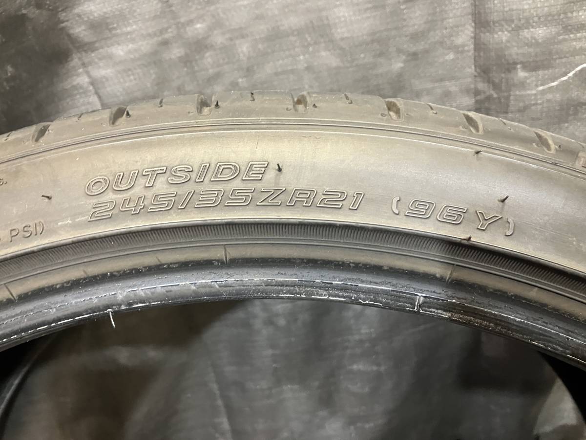 スペアに バリ溝 ファルケン 245/35R21 AZENIS FK510 1本のみ 2021年製 245/35-21_画像4