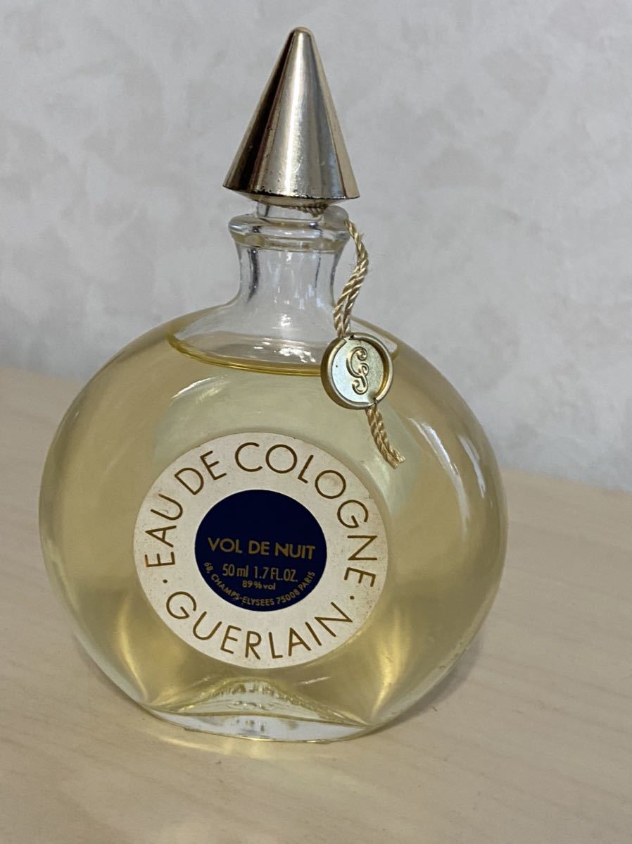 GUERLAIN ゲラン ヴォル ド ニュイ 夜間飛行 EDC 50ml ☆満タンに近いお品物　残量たっぷり　ボトルタイプ　定形外送料は350円_画像1