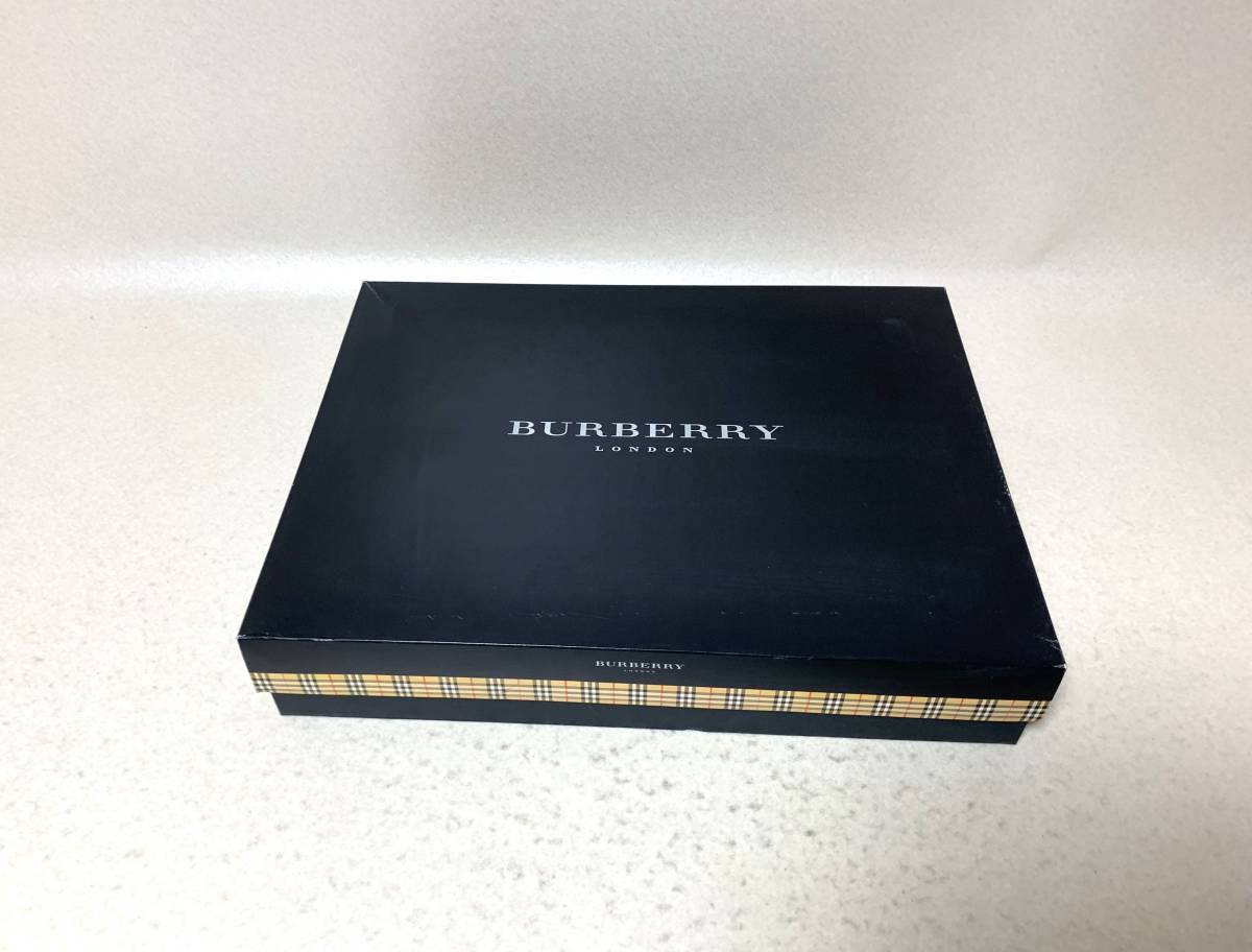 BURBERRY バーバリー タオルケット ブルー 140x190cm 綿100％ 西川産業 日本製 未使用_画像7