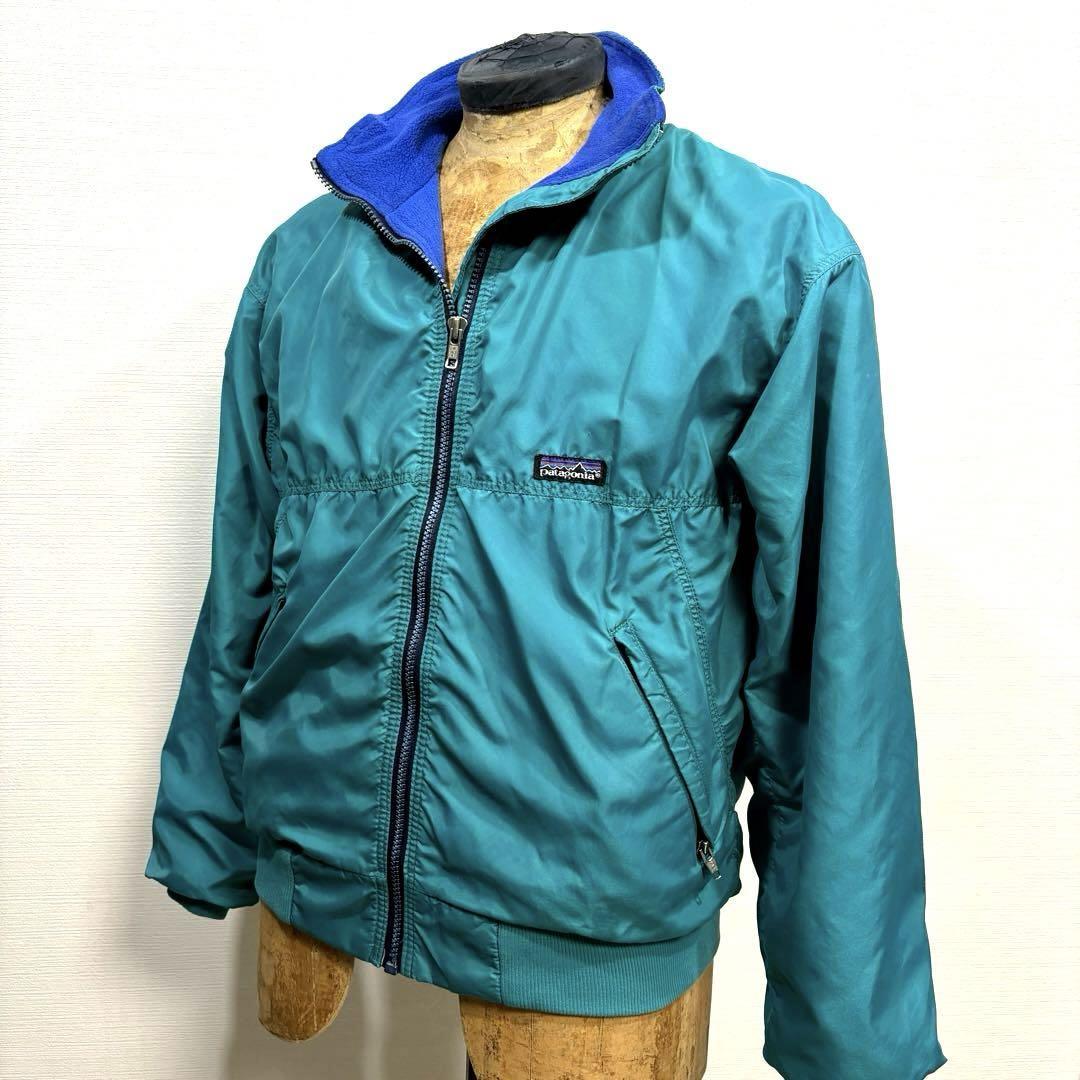 USA製 S 良品 90s patagonia パタゴニア シェルドキャプリーン ナイロンジャケット アメリカ 古着 女子 男子 オールド ビンテージ シンチラ_画像4