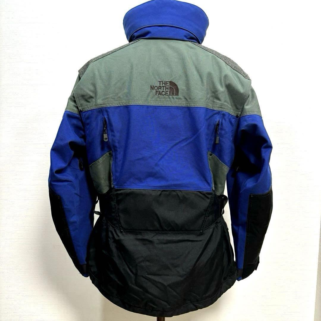 4475円 希少 M 良品 00s 90s 青黒 ノースフェイス スティープ 4475円 希少 M 良品 00s 90s 青黒 ノースフェイス スティープ