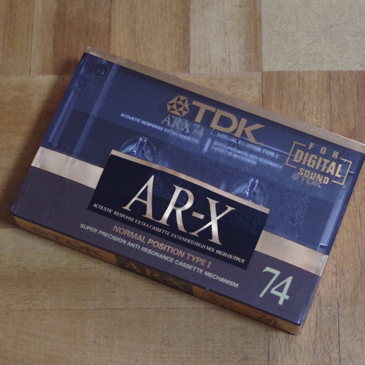 TDK 高音質カセットテープ AR-X 74分 ノーマルテープの頂点/超高精度SP・ARメカニズム/高密度記録用磁性材アビリンをデュアルコーティング _画像2