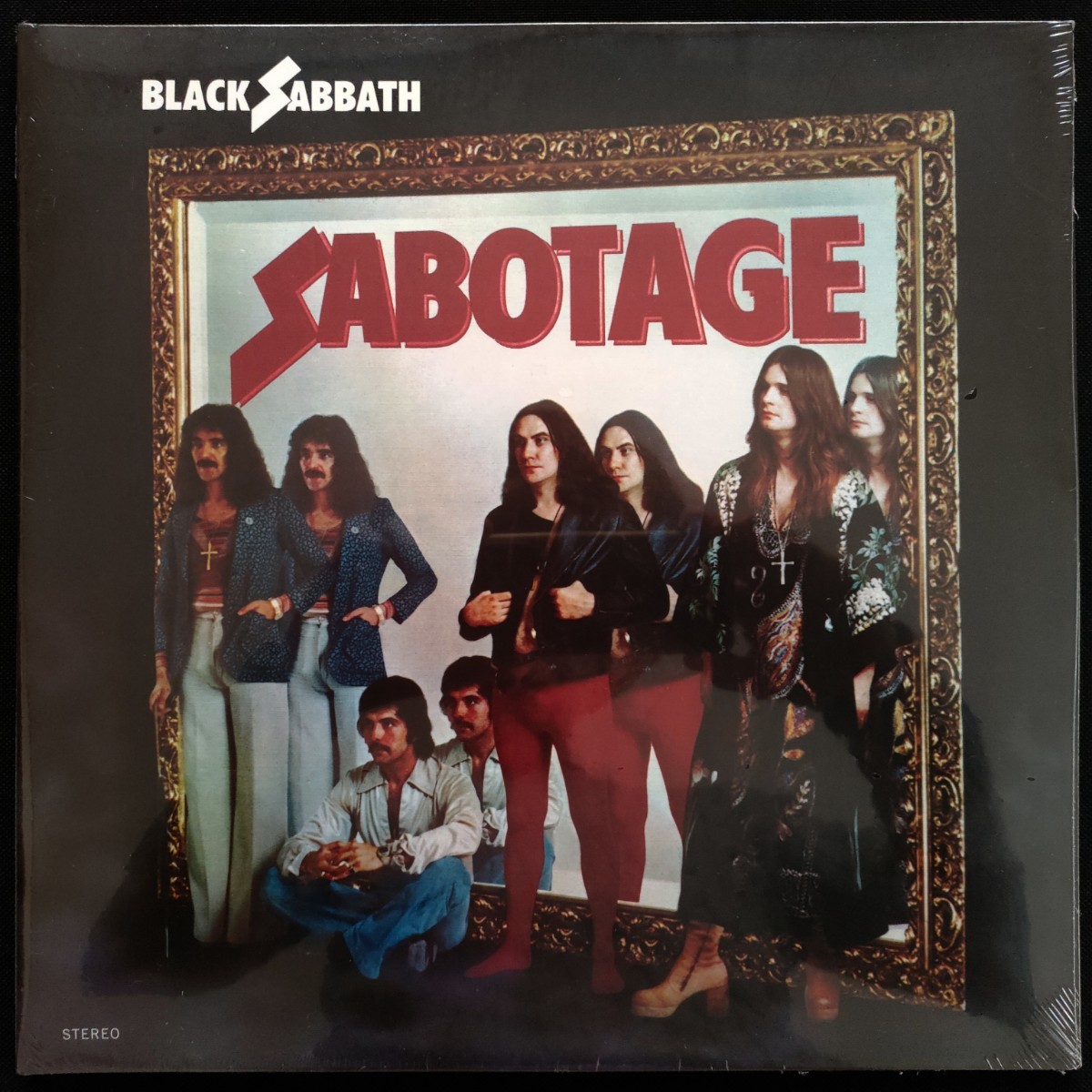  new goods unopened LP record black * mackerel sBlack Sabbath sabot ta-juSabotage US record America made 6th album 180g weight record analogue record 
