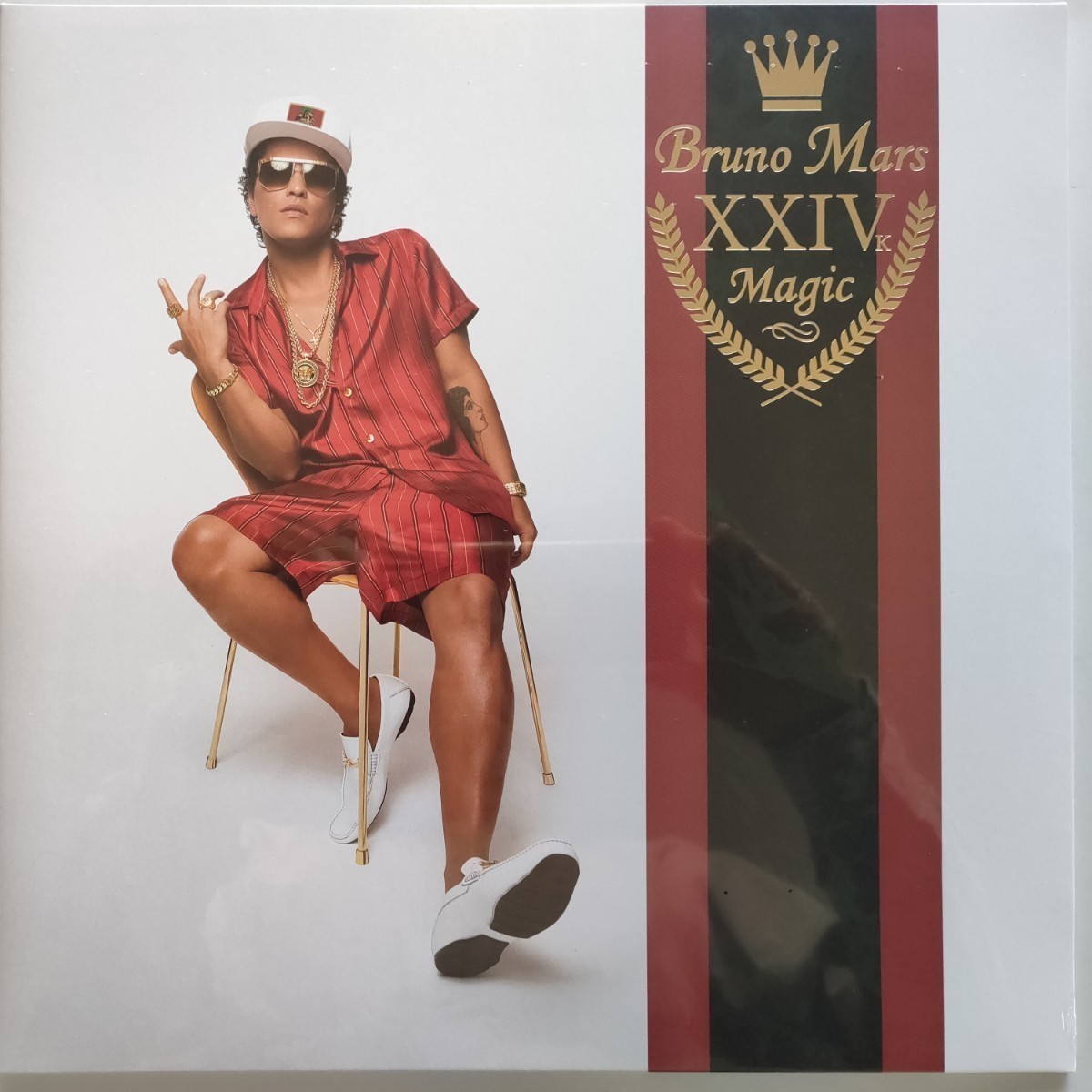 新品未開封 LPレコード Bruno Marsブルーノ・マーズ 24k Magic マジック 3rdアルバム アナログ盤_画像1