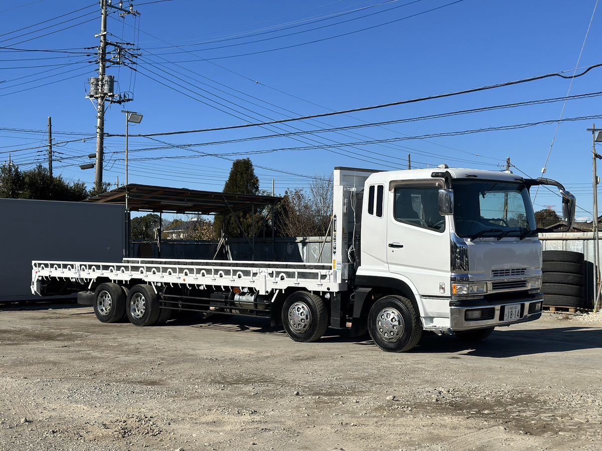 在庫NO. 10103 H15 三菱スーパーグレートセルフローダー 車検R7/1月 走行距離53万km_画像4