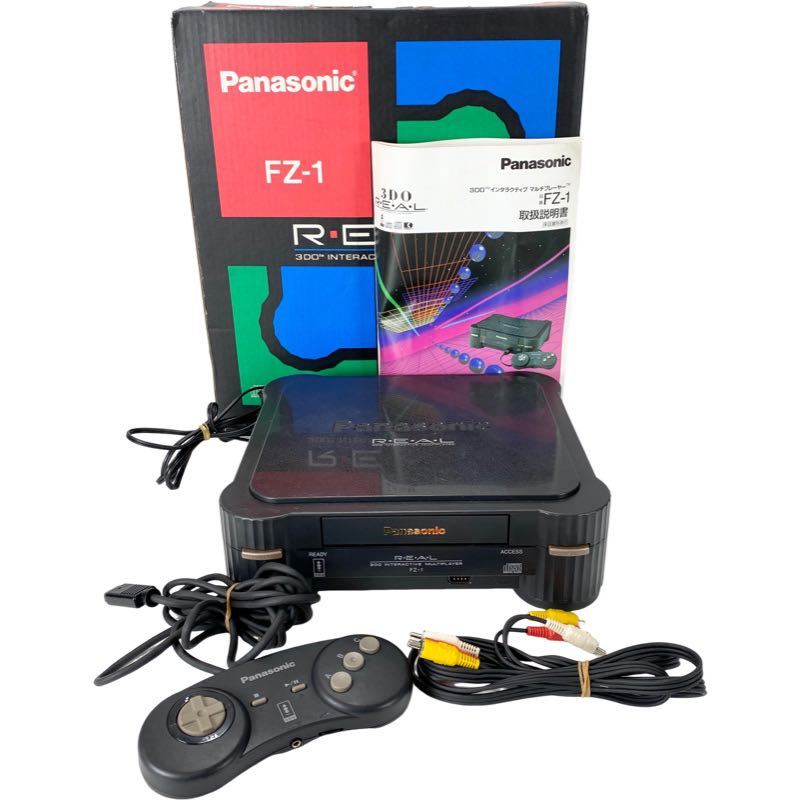 【1円スタート】Panasonic　3DO 　REAL 　FZ-1 本体 コントローラー　取説 GAME ゲーム 昭和 レトロ 通電確認済み_画像1