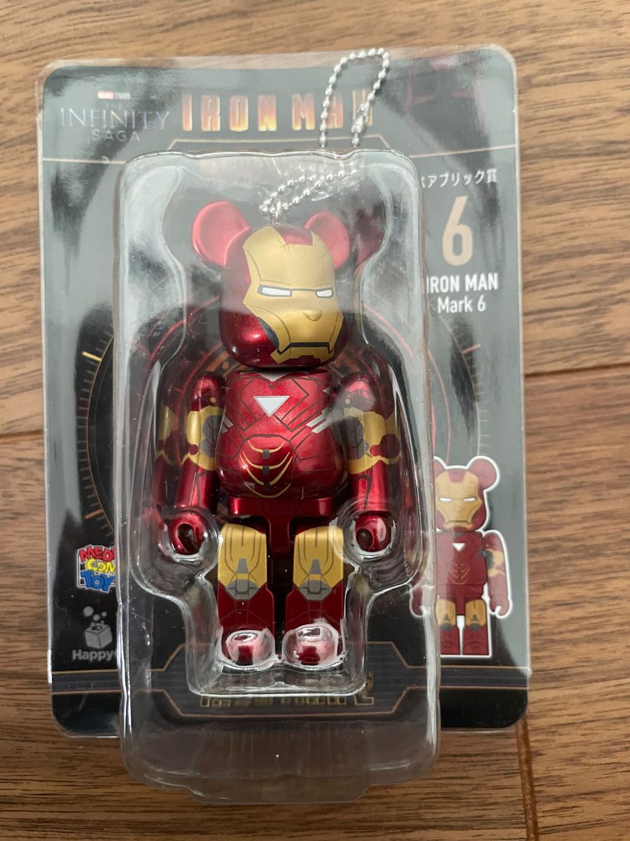 ハッピーくじ アイアンマン IRON MAN Happyくじ ベアブリック賞6