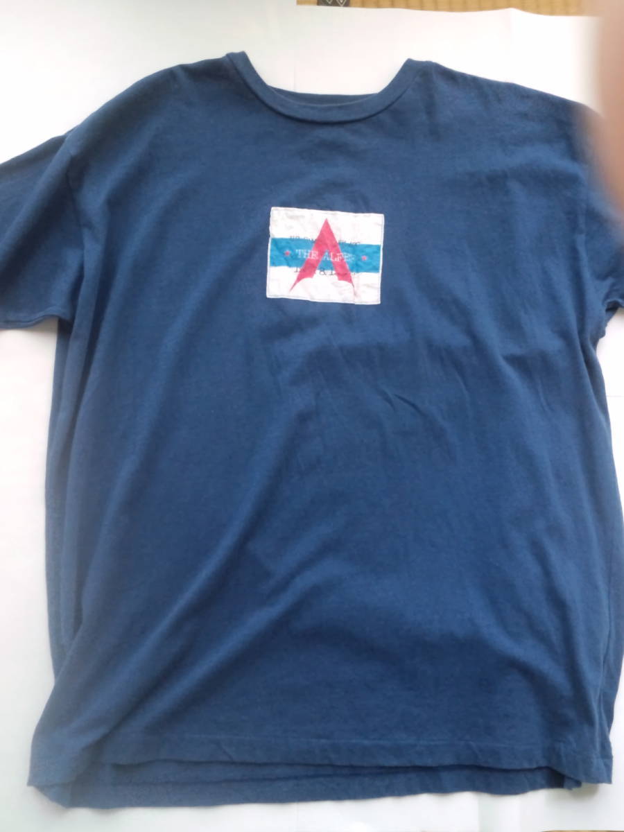 「THE ALFEE U.S.CAMP DRAKE ASC」のライブTシャツ(濃い青色、Lサイズ)です_画像3