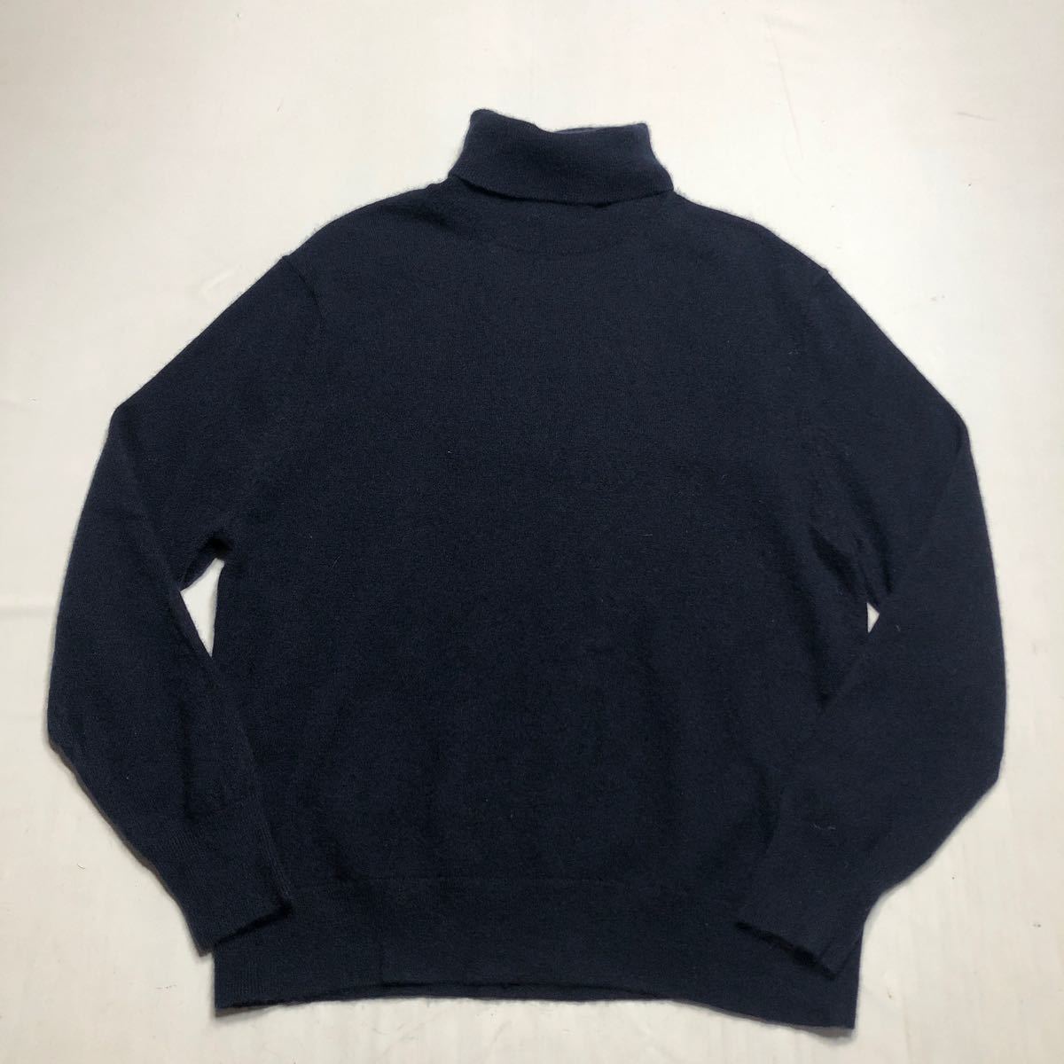 ユニクロ カシミヤ100% タートルネック ニットセーター サイズXL cashmere100% ニットセーター　レディース　2-283_画像1