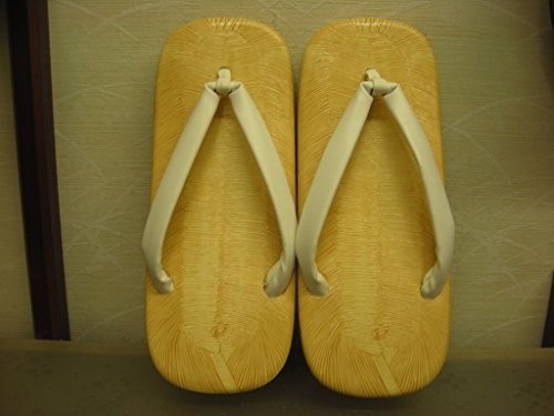  snow undergrowth sandals setta geta type yellow Chiba cut k thickness bottom white nose .L24.5-26.5cm