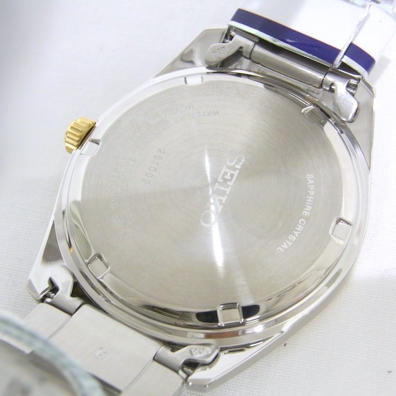 SEIKO セイコー SUR312P1 クオーツ SS/GP メンズ 海外モデル 逆輸入 6N52-00A0 シルバー文字盤 【未使用展示品】【程度S】_画像5